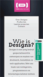 Mobile Screenshot of designs.nl